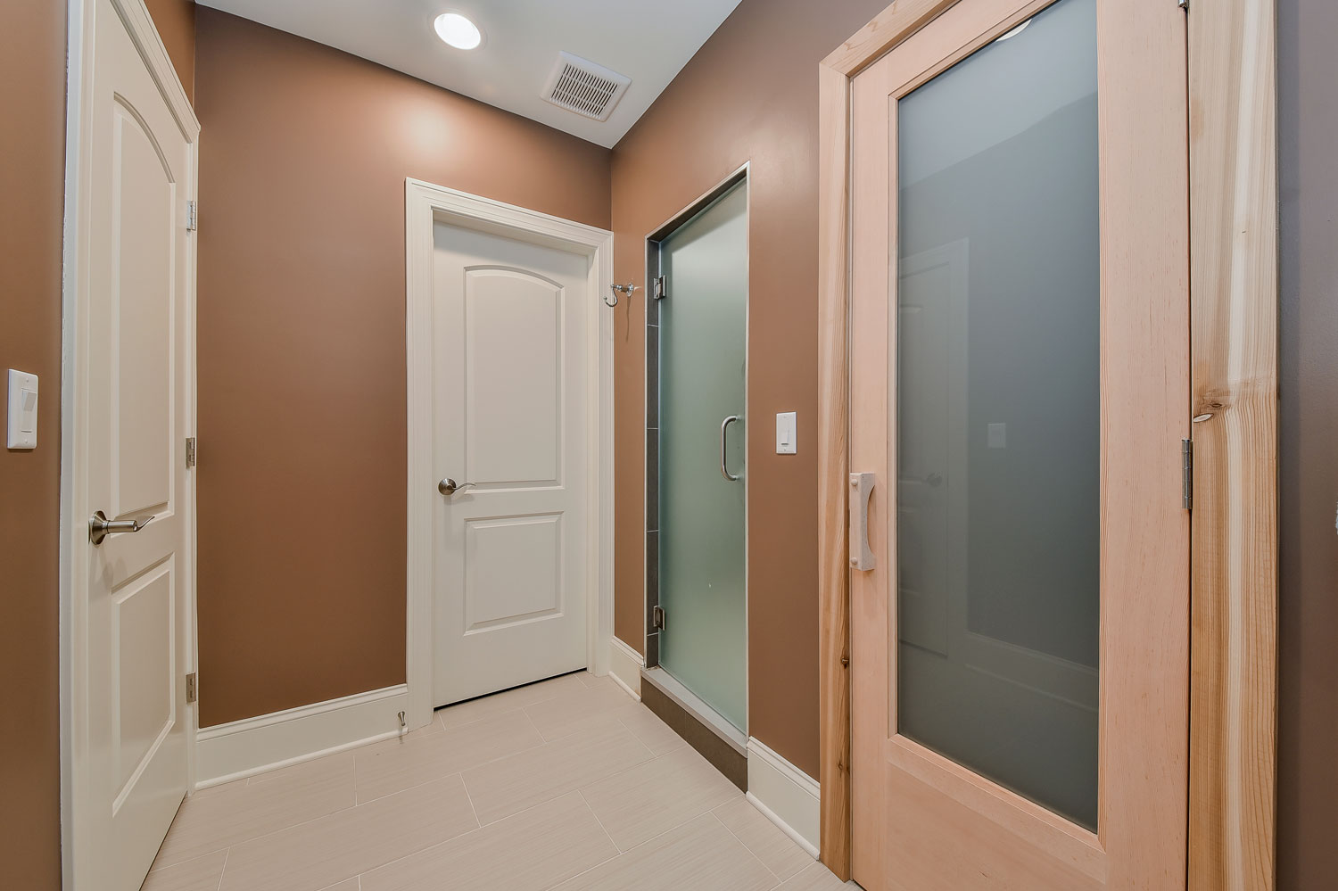 Downers Grove Basement Bathroom Remodel with Sauna, Steam Shower - Sebring Design Build