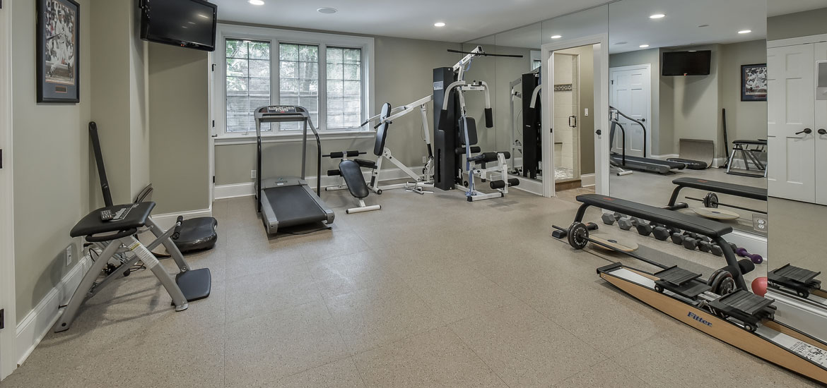 Basement Home Gym Decor Ideas