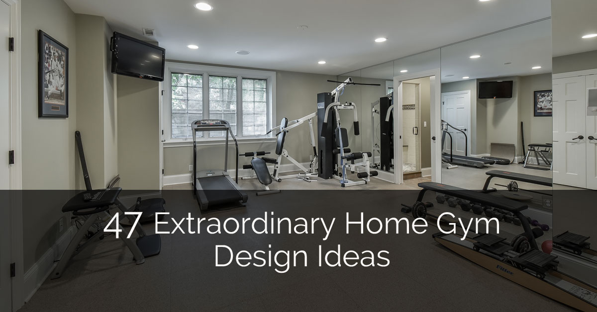 47 Extraordinary Basement Home Gym Design Ideas | Luxury ...