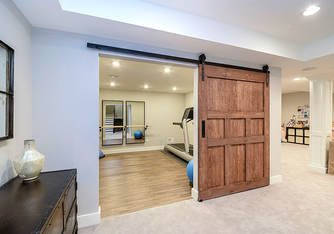 Extraordinary Basement Home Gym Design Ideas