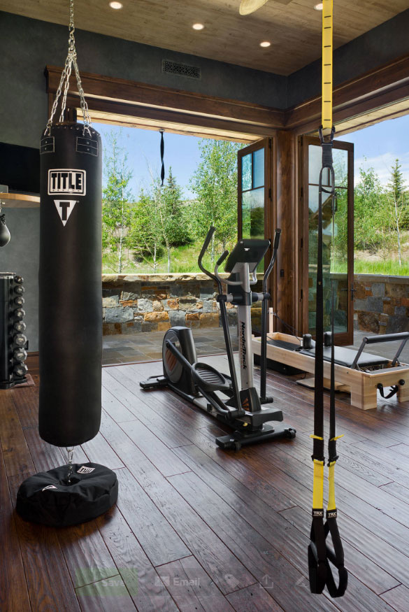 47 Extraordinary Basement Home Gym Design Ideas | Luxury ...