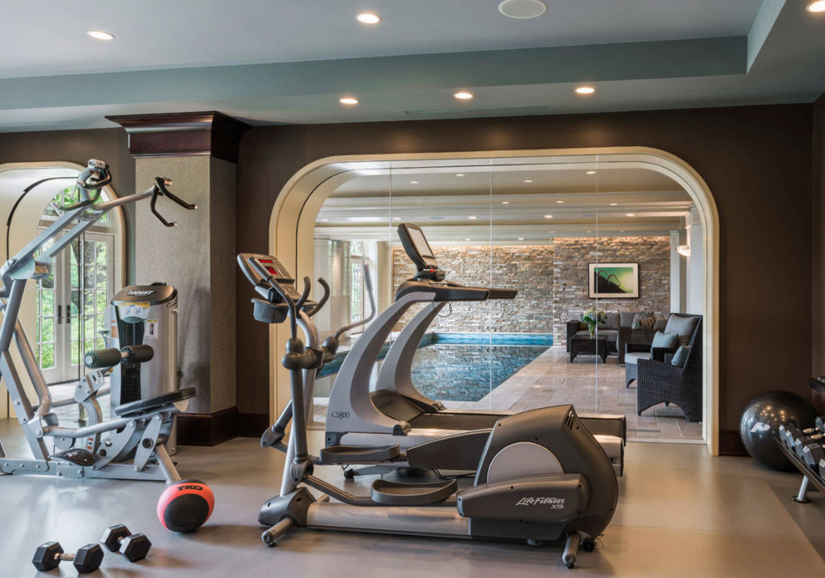 47 Extraordinary Basement Home Gym Design Ideas | Luxury Home