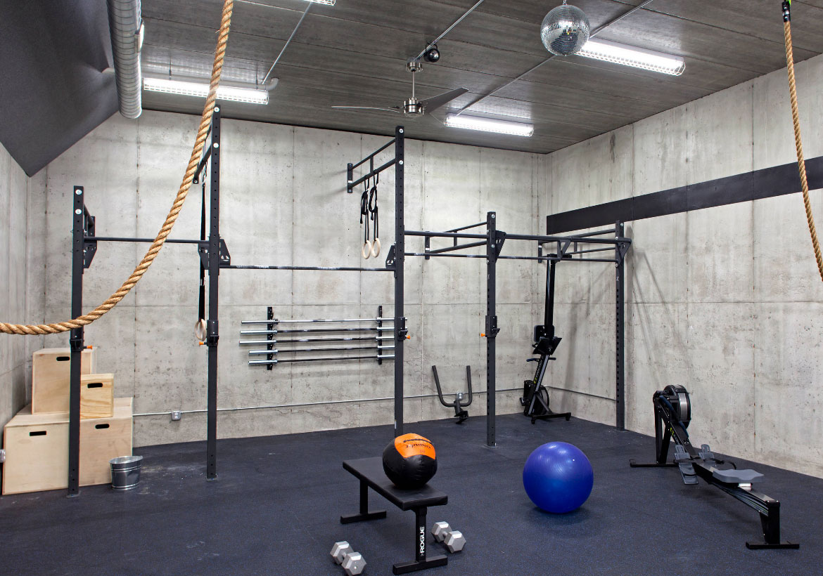 Basement weight room cheap ideas