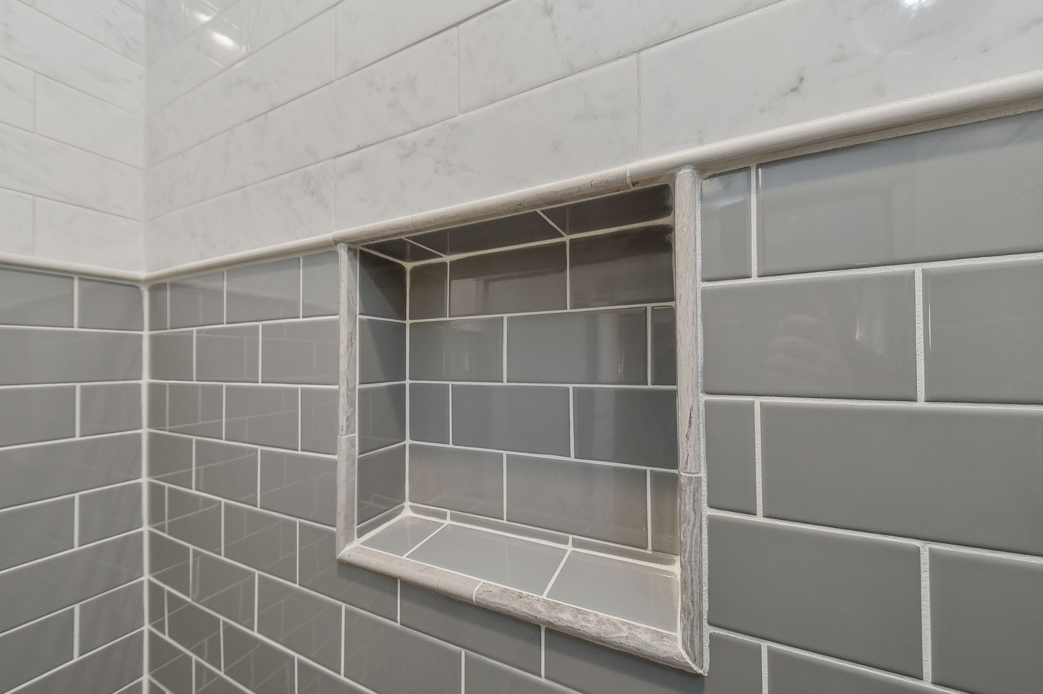 Naperville Basement Bathroom Remodeling Project - Sebring Design Build