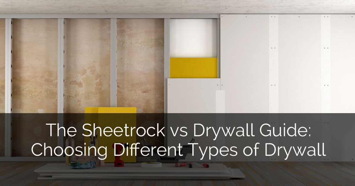 Drywall Comparison Chart