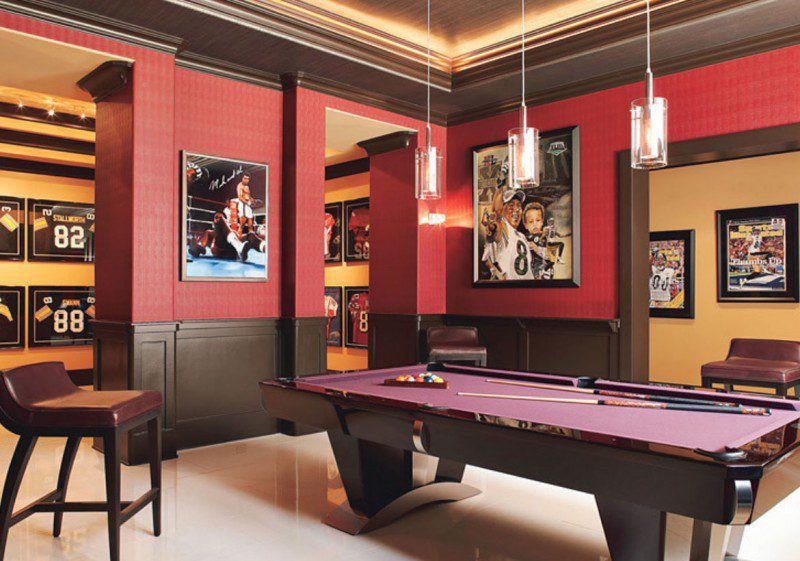 25 Cool Pool Table Lights to Illuminate Your Game Room | Sebring Design ...