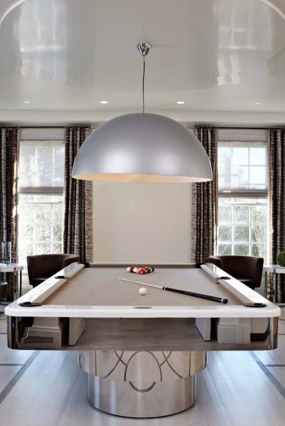 pool table ceiling lights