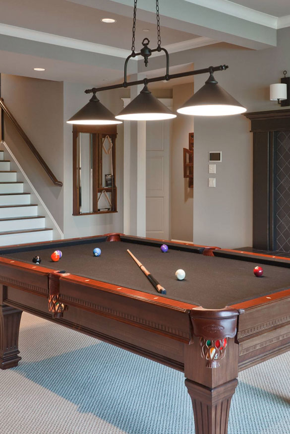 unique pool table lights