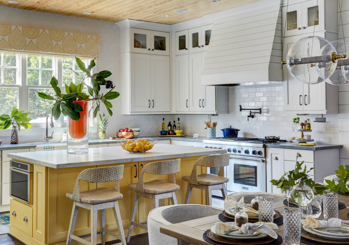 67 Desirable Kitchen Island Decor Ideas & Color Schemes ...