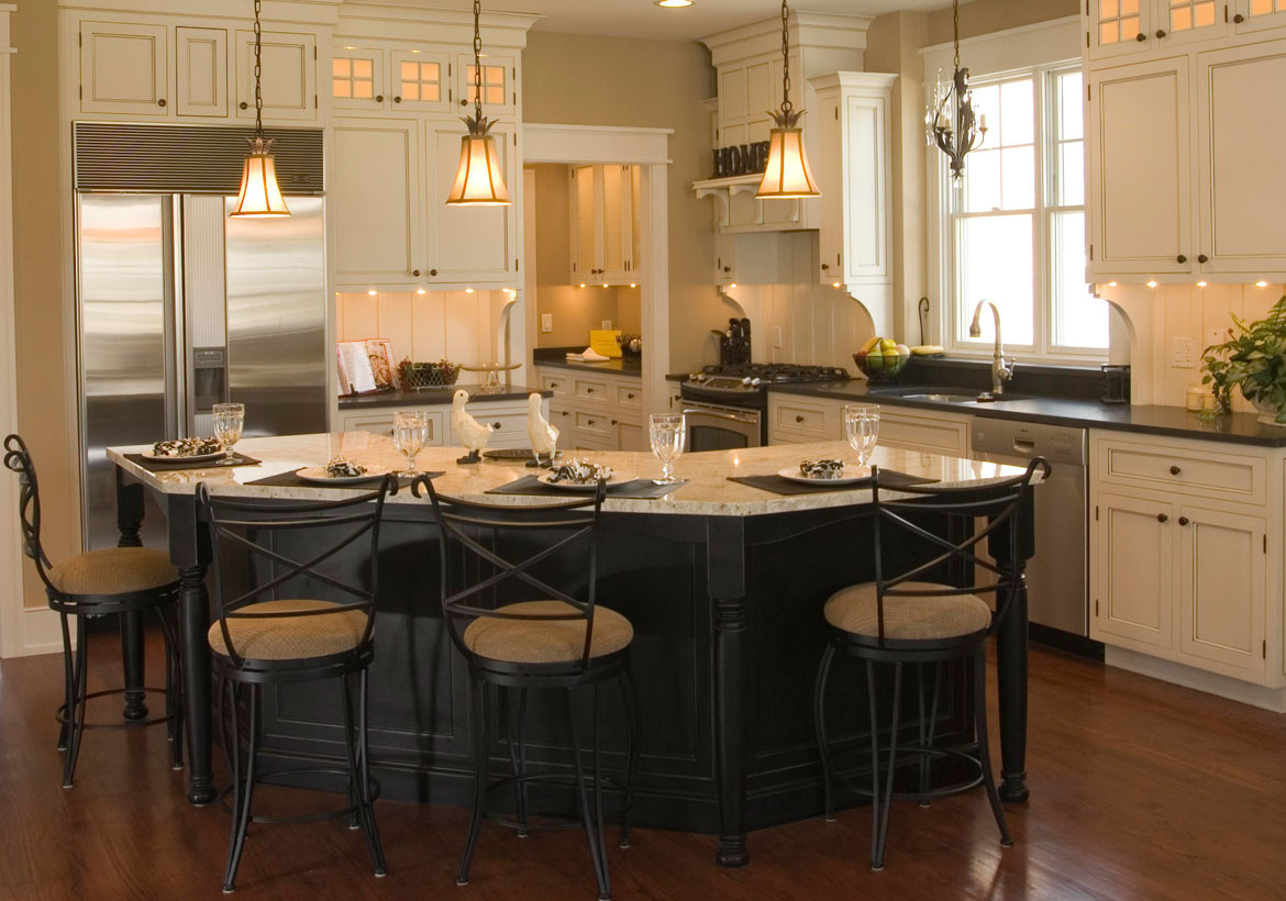 67 Desirable Kitchen Island Decor Ideas & Color Schemes | Luxury Home ...