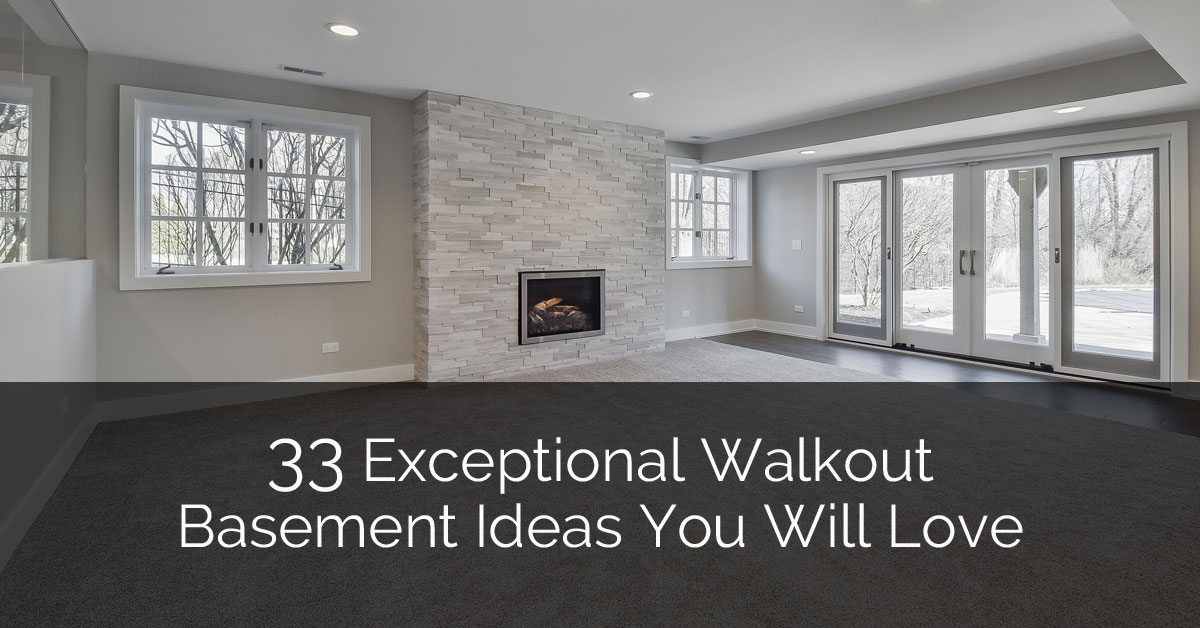 33 Exceptional Walkout Basement Ideas, Best Flooring For Walkout Basement