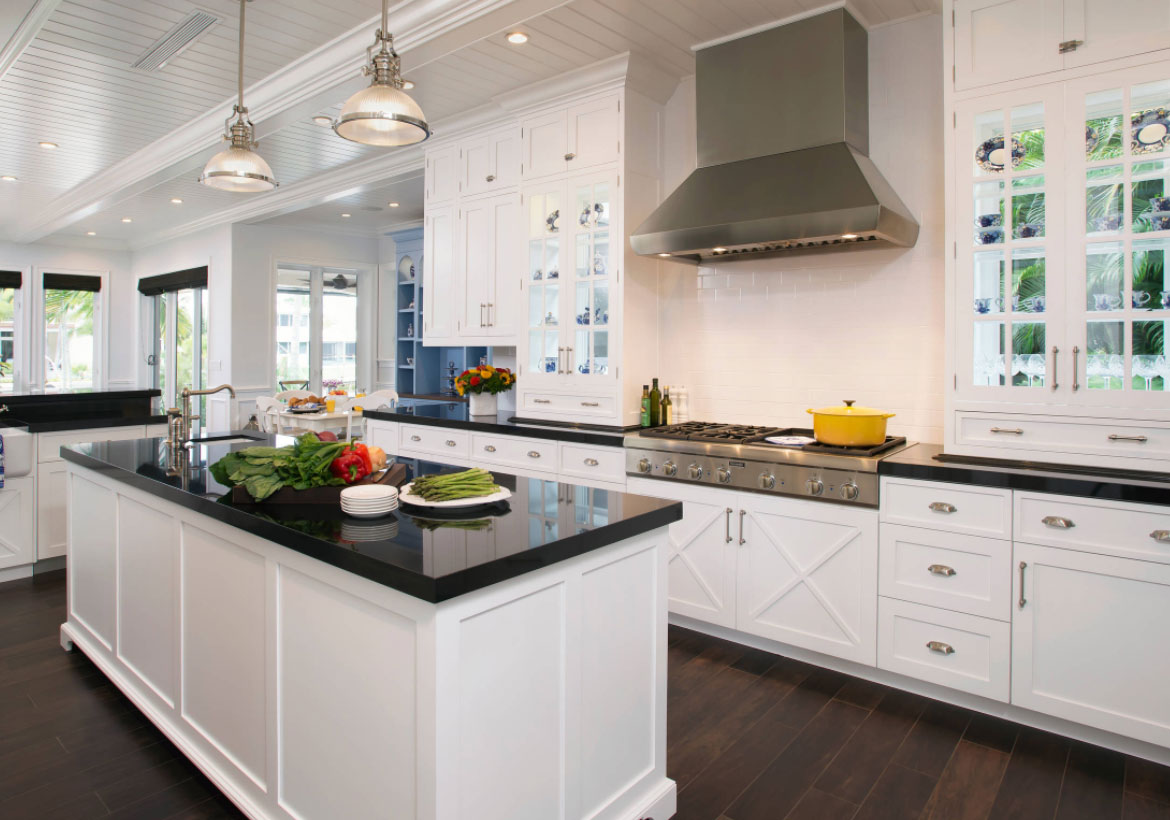  White Cabinets In Kitchen Ideas for Large Space