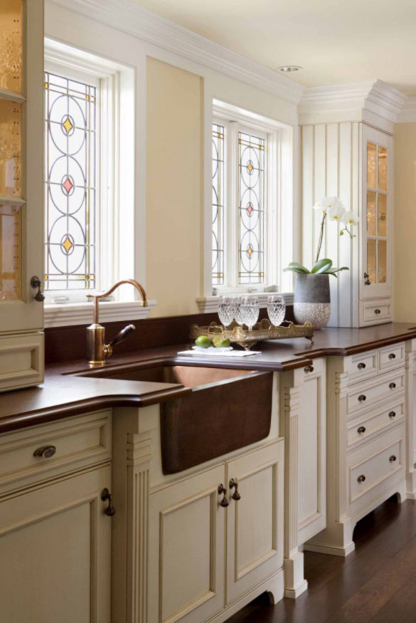 25 Fresh White Kitchen Cabinets Ideas, Best Countertop Color For Antique White Cabinets