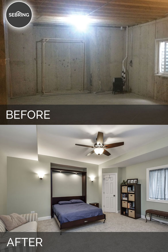 Bolingbrook Family Completes Dream Basement Finishing Project - Sebring Design Build