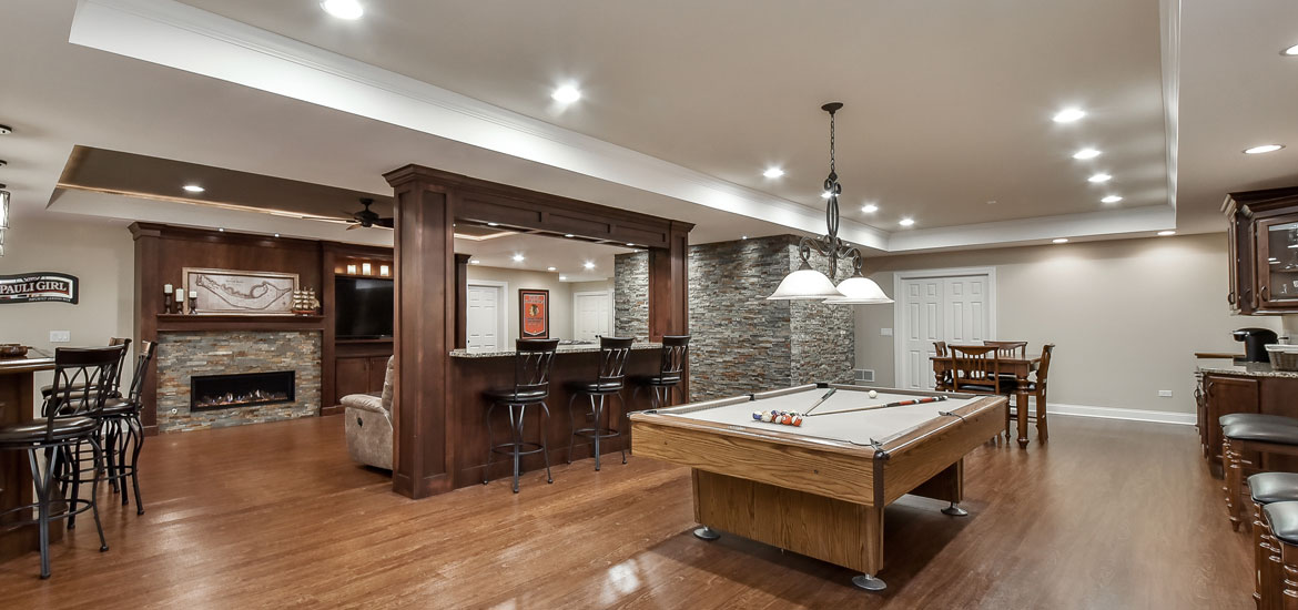 Bolingbrook Family Completes Dream Basement Finishing Project