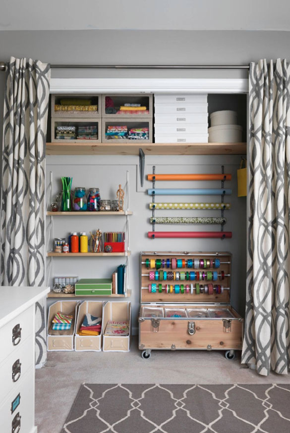 43 Clever Creative Craft Room Ideas, Craft Room Furniture And Storage