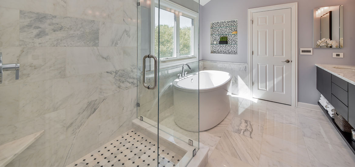 Carrara Marble Floor Tile Bathroom – Flooring Site