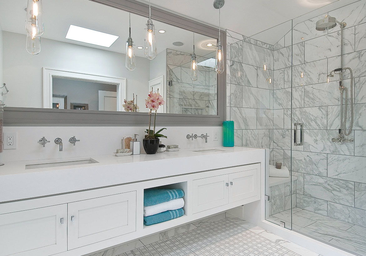 White Carrara Marble Bathroom Ideas Design Corral