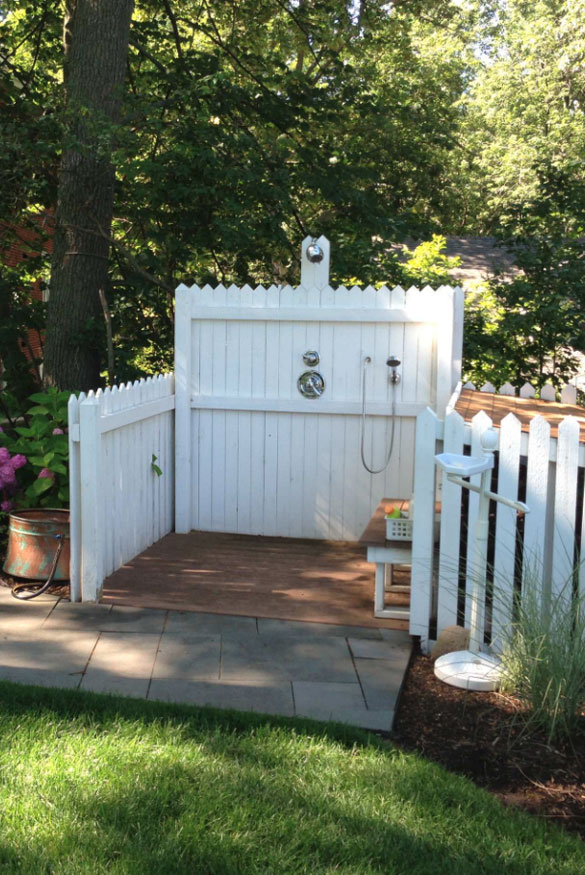 homemade dog wash station