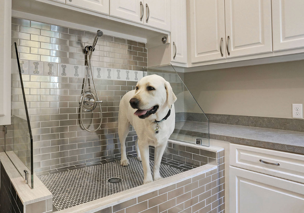 29 Sweet Dog Shower Ideas & Pet Washing Stations | Luxury Home ...