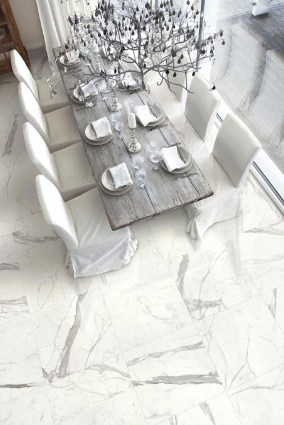 Tile That Looks Like Marble Solid, Best Porcelain Tile That Looks Like Carrara Marble Floor