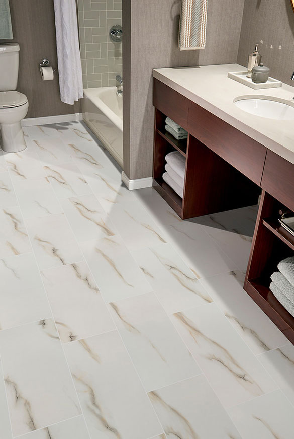 faux marble tiles