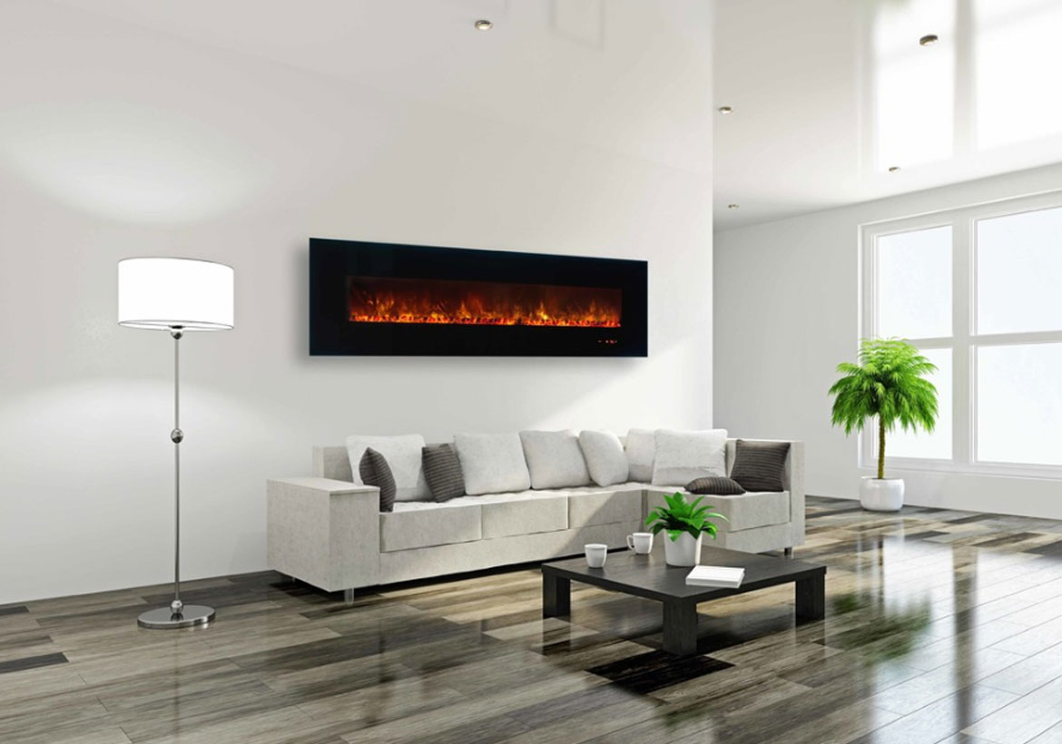Eccentric Electric & Gas Fireplace Ideas