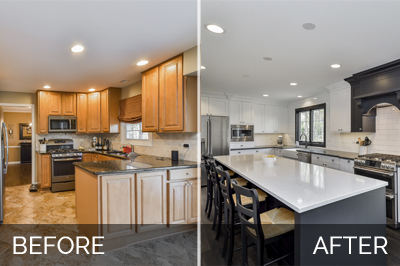 Kitchen Before & After Pictures