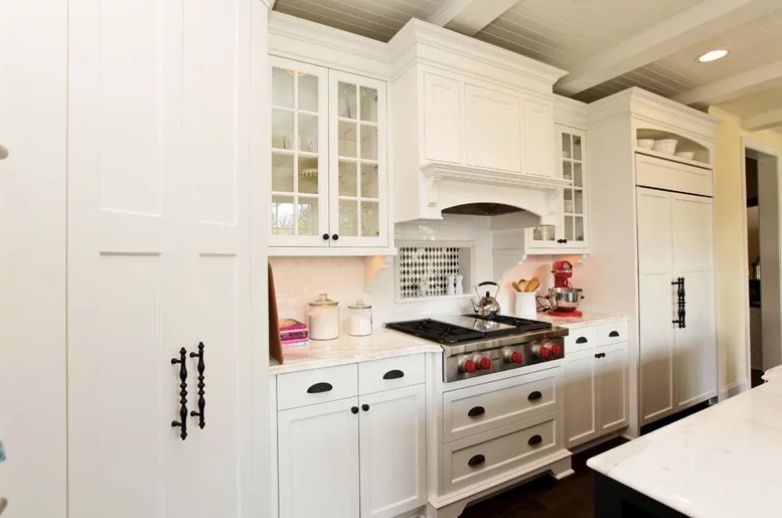 32 Kitchen Cabinet Hardware Ideas, Kitchen Cabinet Handles Black And White