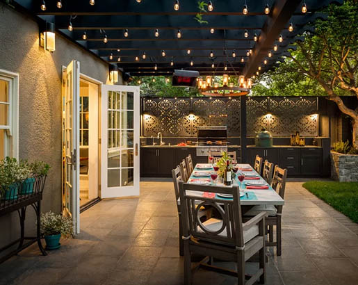 30 Outdoor Patio Led Bistro String, Cafe Lights Patio Ideas