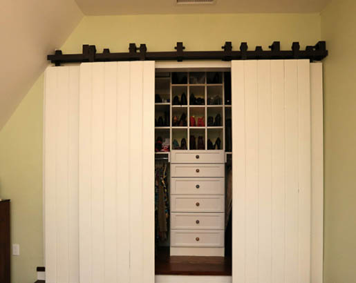 Alternatives to closet doors