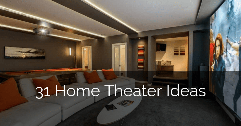 20 HQ Photos Movie Theater Room Accessories - 80 Home Theater Design Ideas For Men Movie Room Retreats