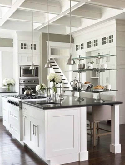 Floating Kitchen Shelving Ideas