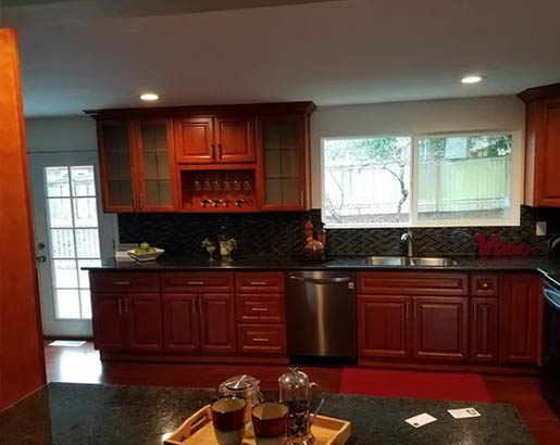 Red Kitchen Cabinets Sebring Design Build Kitchen Remodeling