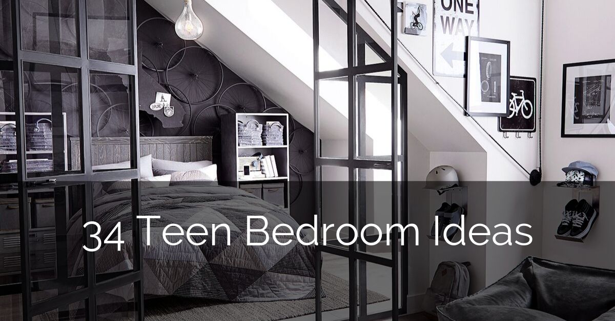 white bedroom for teenage girl