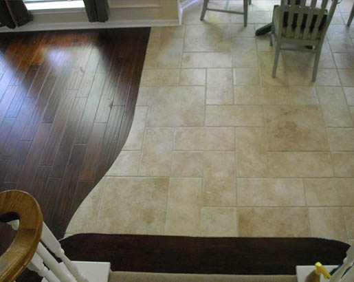 Uneven Tile To Wood Floor Transition - Floors Schluter Com : Wood plank