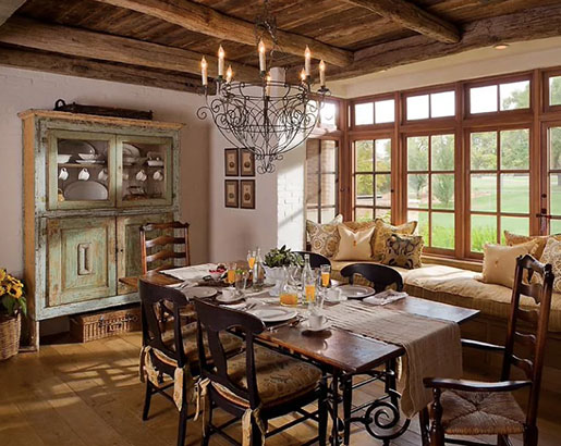 26 French Country Dining Room Ideas, Images Of Country Cottage Dining Rooms