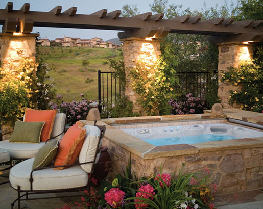 36 Best Pictures Backyard Hot Tub Design Ideas : 75 Awesome Backyard Hot Tub Designs Digsdigs