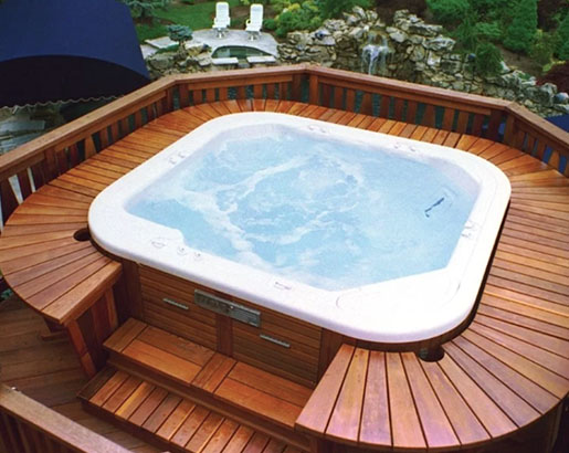 30 Hot Tub Deck Ideas | Sebring Design Build | Design Trends