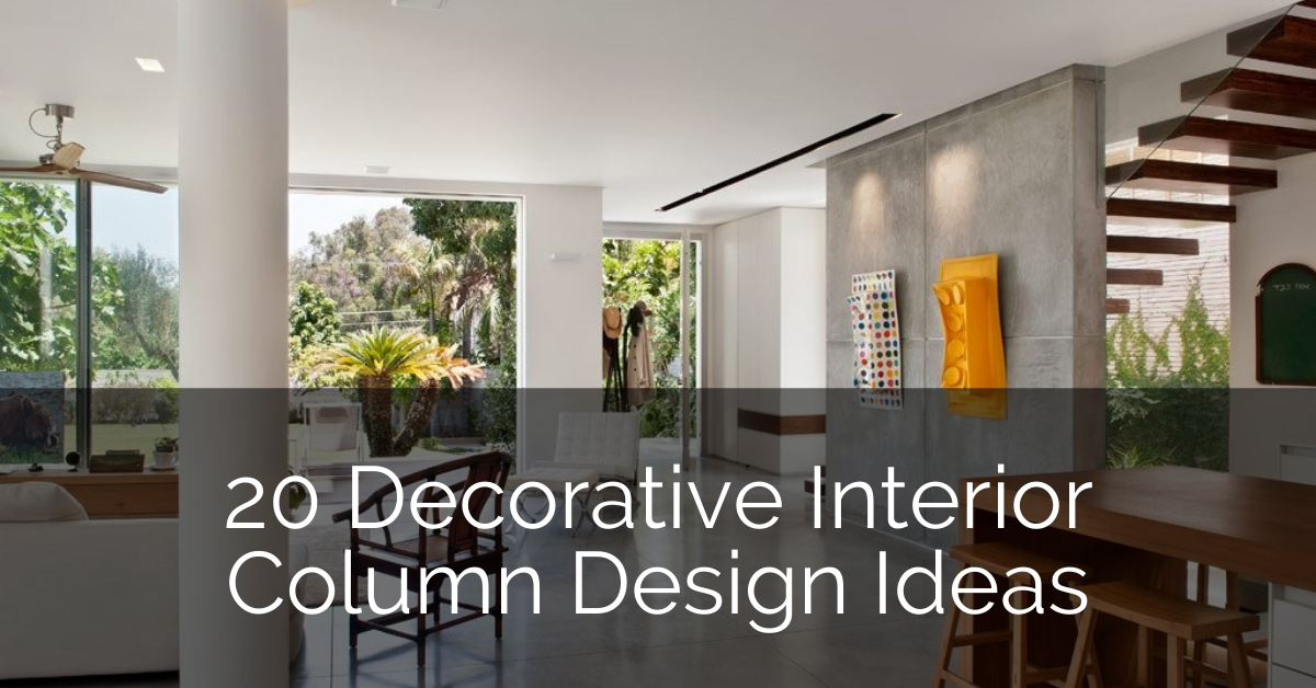 20 Decorative Interior Column Design Ideas Sebring Design