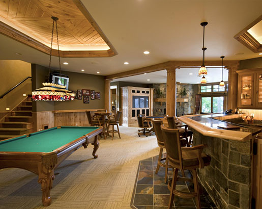 best rec room ideas for your dream house baseball man