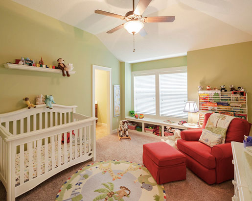 Cute Baby Girl Nursery Bedroom Ideas, Ceiling Fan For Baby Girl Room