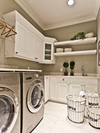 Best Laundry Room Paint Color Ideas Sebring Design Build - What Is The Best Color To Paint A Utility Room