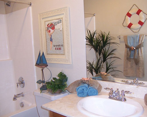 Nautical Coastal Beach Bathroom Decor Ideas