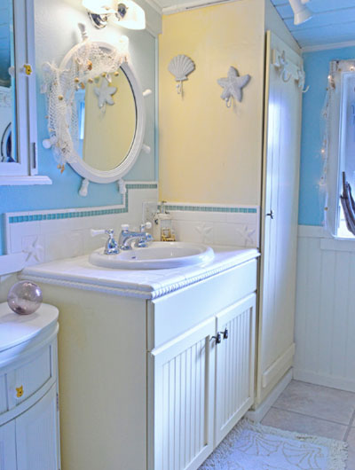 Nautical Coastal Beach Bathroom Decor Ideas