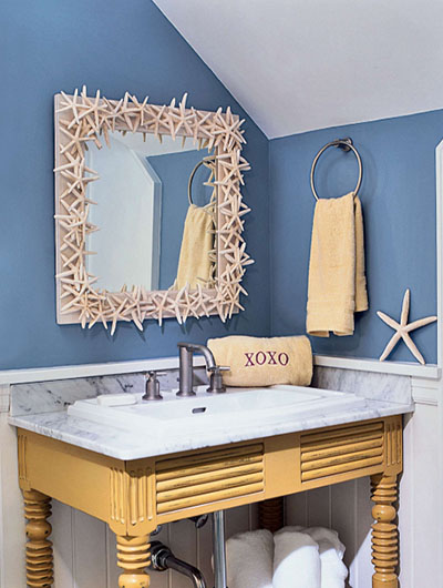 beach theme bathroom sinks