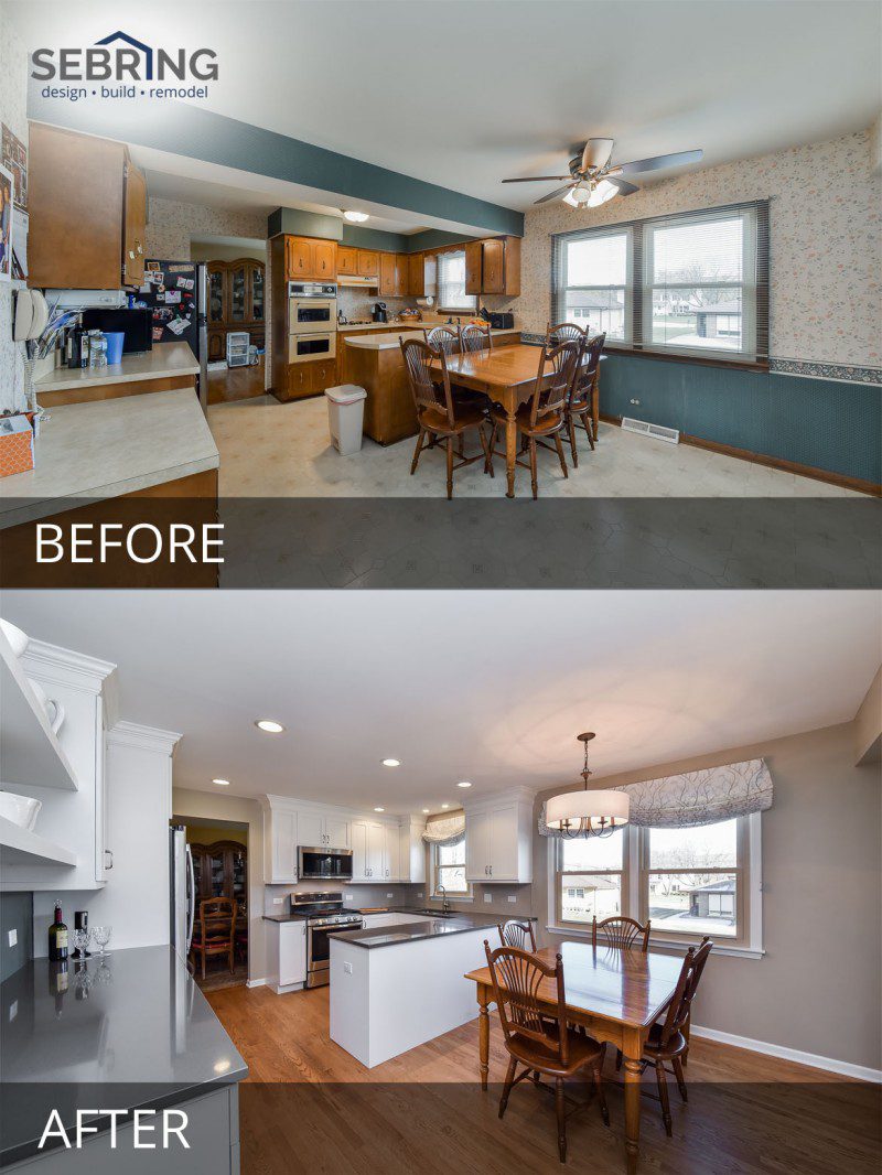 Steve & Marsha's Kitchen Before & After Pictures | Sebring Design Build