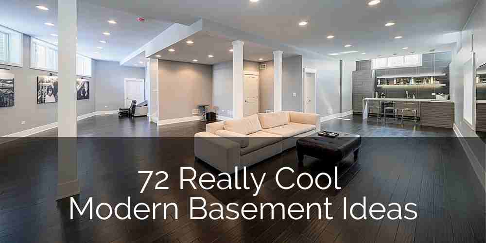 72 Really Cool Modern Basement Ideas Home Remodeling Contractors Sebring Design Build