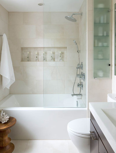 Featured image of post Tub Shower Small Bathroom Ideas With Tub : Looking for ideas for your small bathroom?