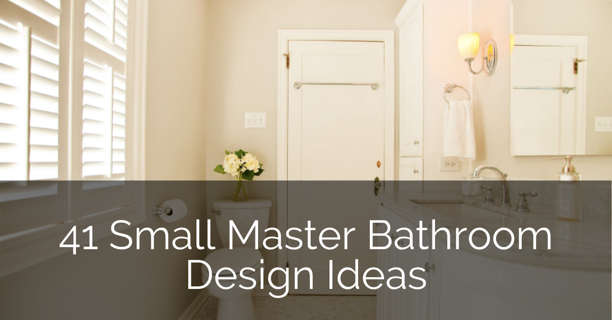 Master Bathroom Renovation Ideas / 51 Master Bathrooms With Images Tips And Accessories To Help You Design Yours : Small master bathroom layout ideas.